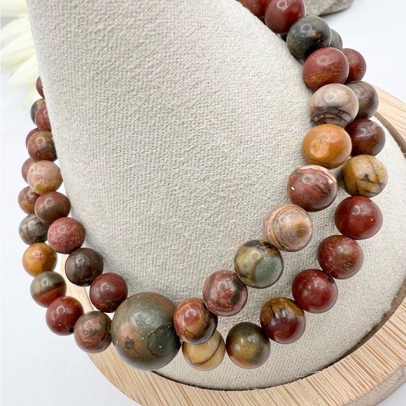 PICASSO JASPER BRACLET - Picture 7 of 7
